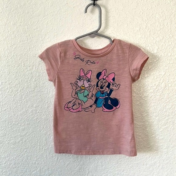 Disney Minnie Mouse And Daisy Duck Girls Rule Toddler Shirt